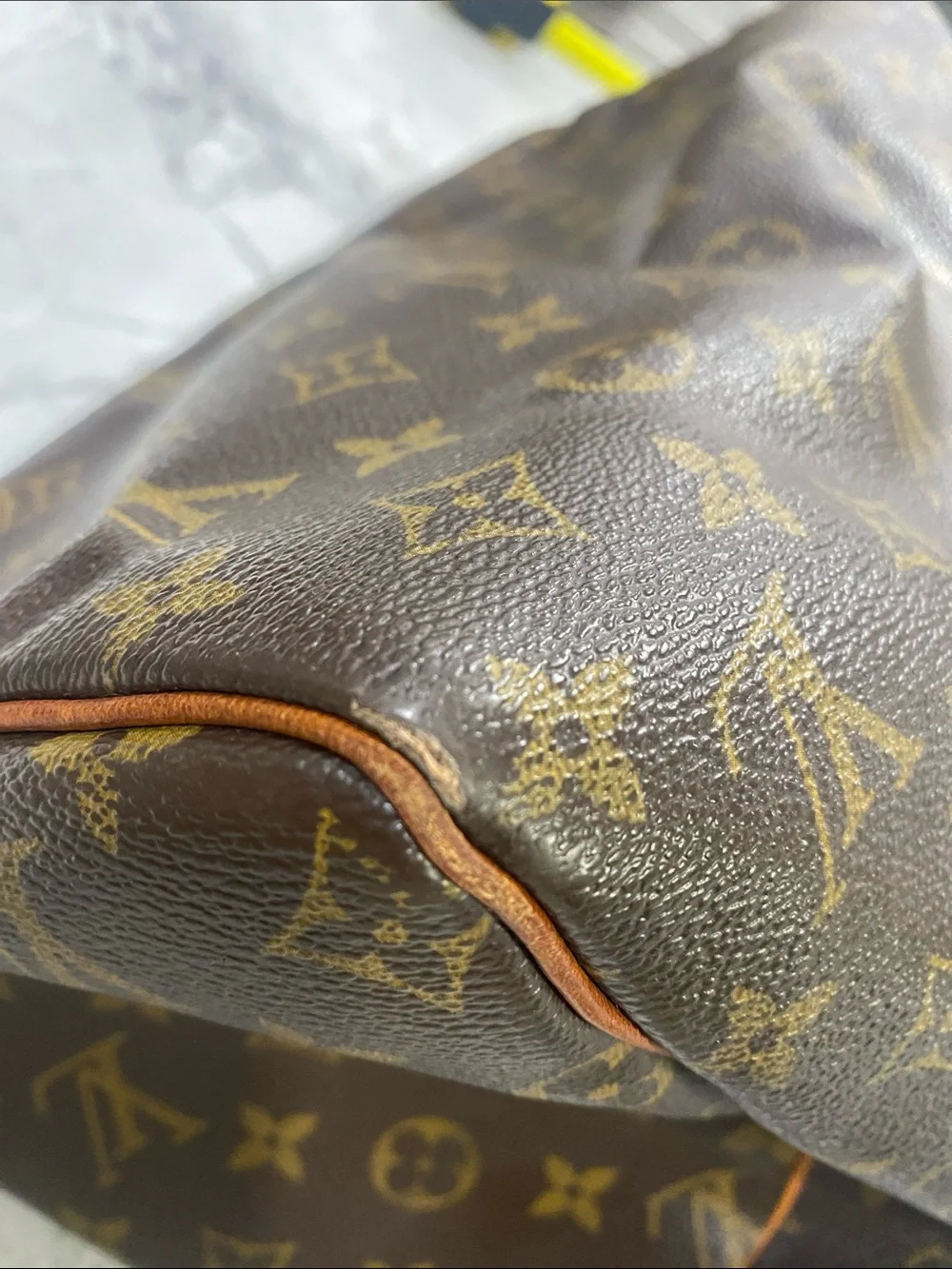 Louis Vuitton Vintage Monogram Speedy 30 Bag AS IS Repair Project